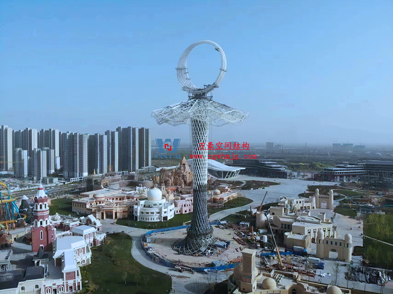 I TOWER-芭蕾舞者裙擺提升安裝階段完美收官！