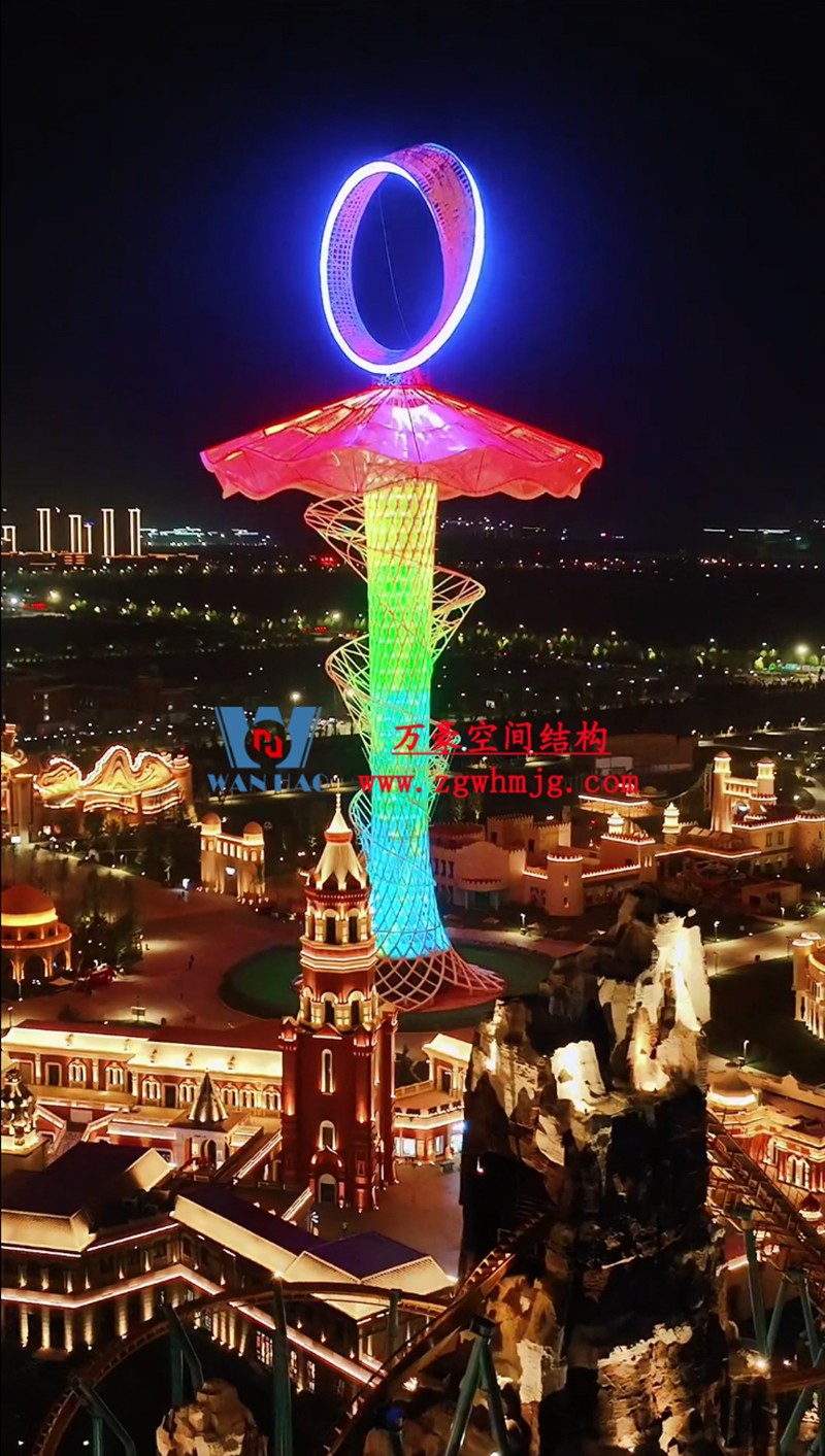 身姿輕盈，造型優(yōu)美的膜結(jié)構(gòu)建筑