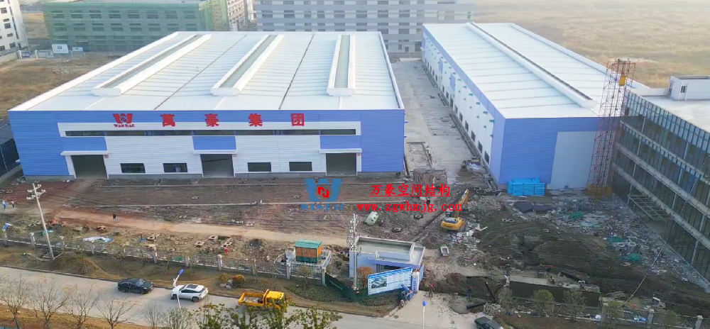 全新的鋼膜結構生產(chǎn)基地即將全面投入生產(chǎn)運營