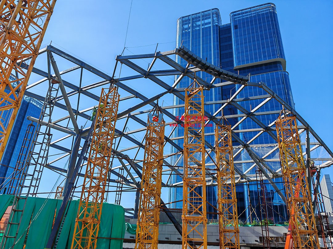 攻堅(jiān)克難，全速推進(jìn)|這個(gè)ETFE商業(yè)天幕迎來(lái)新進(jìn)展