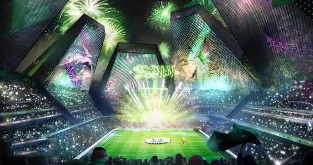 沙特公布2034年世界杯的15個(gè)場館設(shè)計(jì)，預(yù)計(jì)耗資數(shù)千億美元