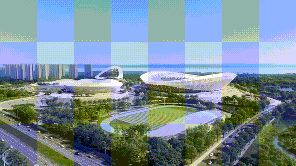 “太湖浮蓮”！萬豪空間結(jié)構(gòu)助力無錫奧林匹克體育產(chǎn)業(yè)中心項目