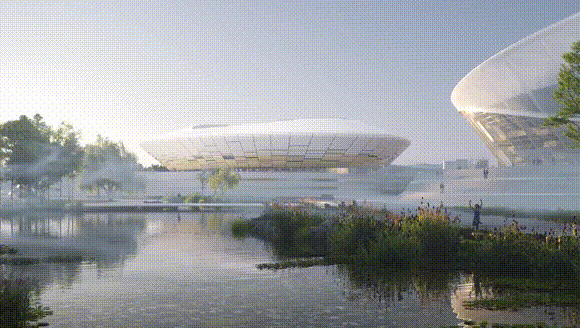 “太湖浮蓮”！萬豪空間結(jié)構(gòu)助力無錫奧林匹克體育產(chǎn)業(yè)中心項目