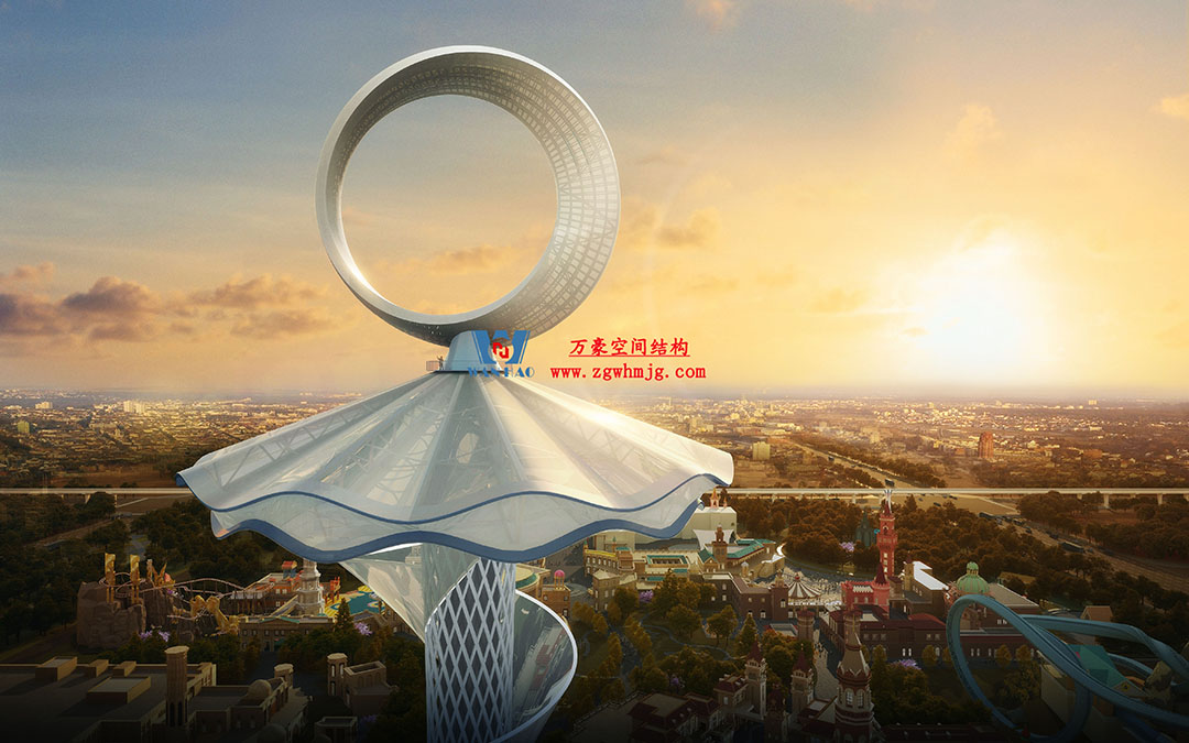 ETFE膜結(jié)構(gòu)地標(biāo)塔—以愛之名，點亮絲路歡樂世界