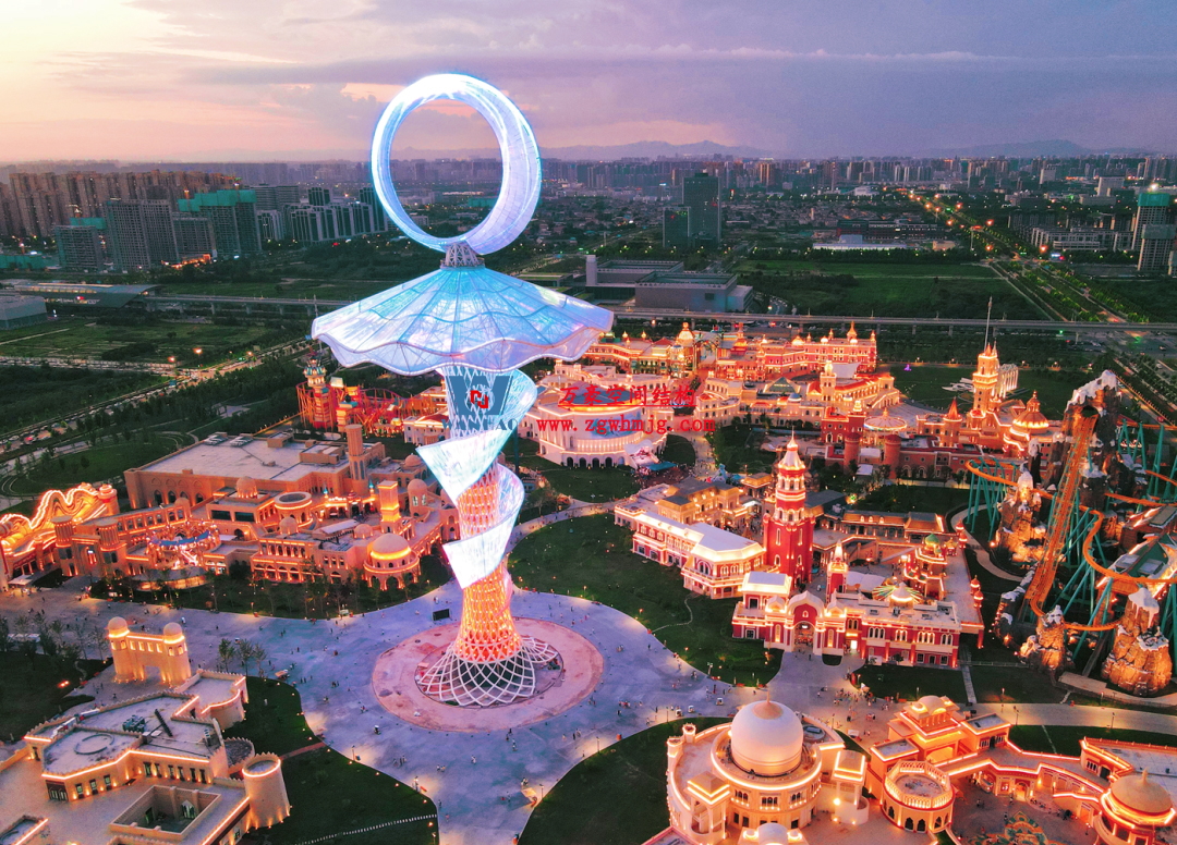 ETFE膜結(jié)構(gòu)地標(biāo)塔—以愛之名，點亮絲路歡樂世界