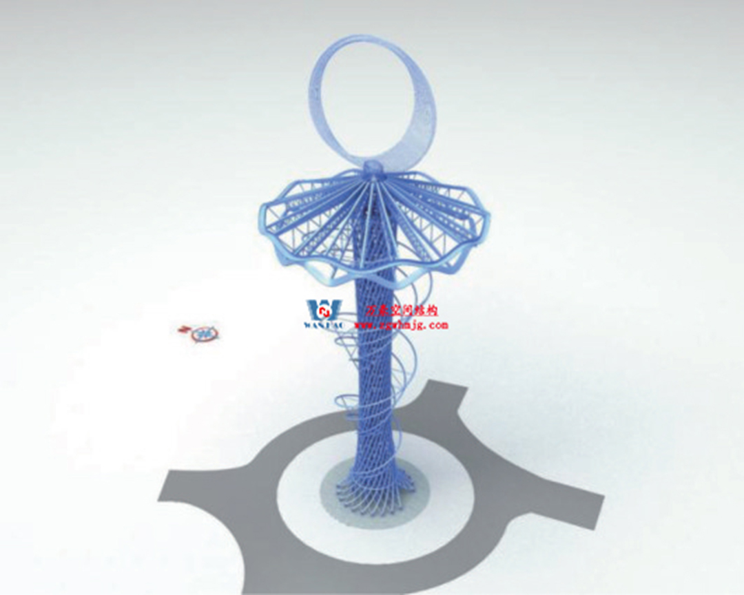 ETFE膜結(jié)構(gòu)地標(biāo)塔—以愛之名，點亮絲路歡樂世界