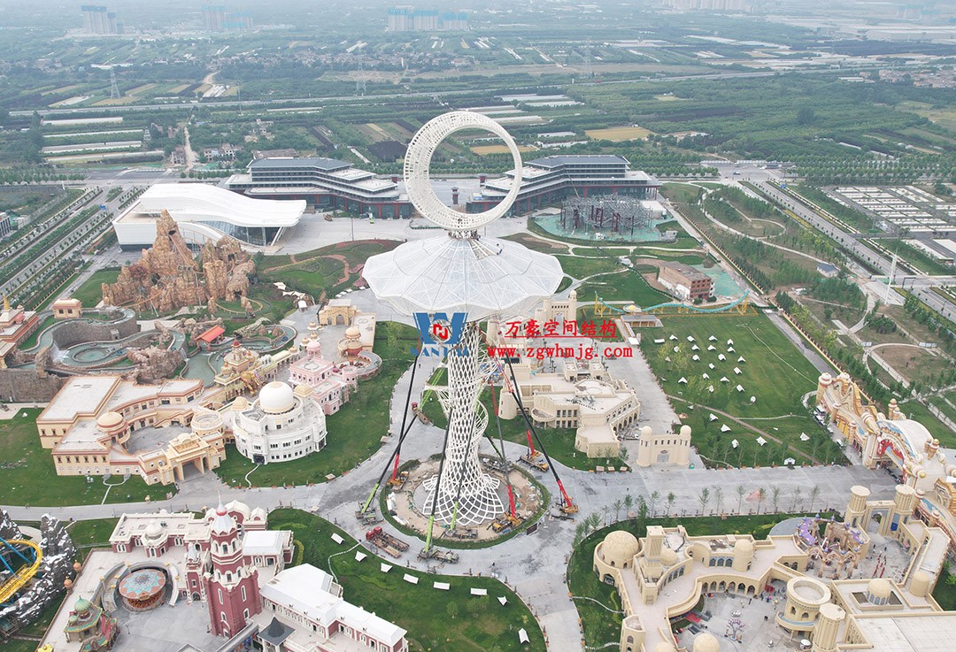 ETFE膜結(jié)構(gòu)地標(biāo)塔—以愛之名，點亮絲路歡樂世界