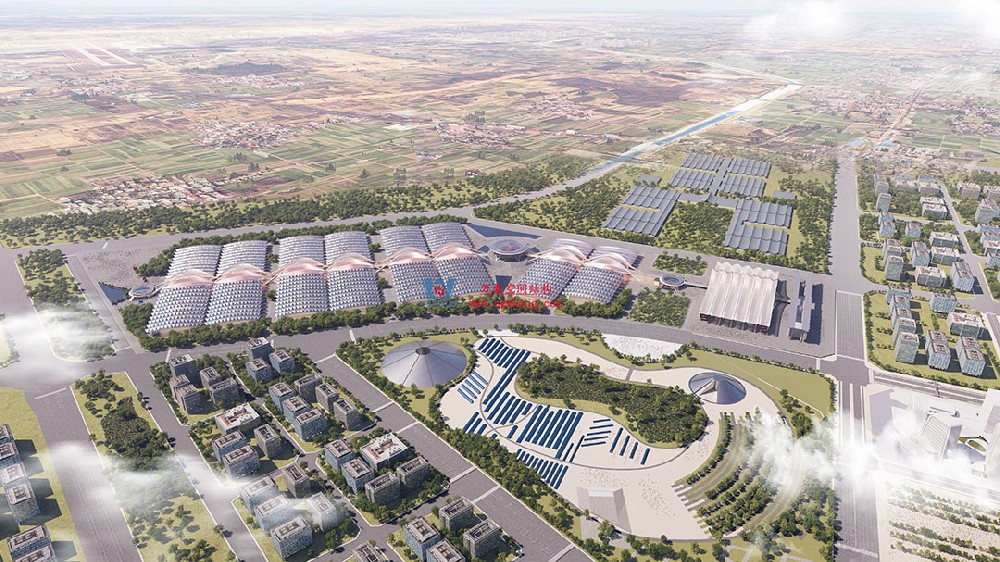 火力全開(kāi)|中原國(guó)際會(huì)展中心二期標(biāo)準(zhǔn)展廳建設(shè)的速度與智慧