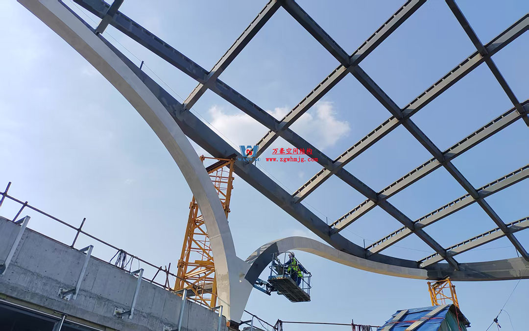 ETFE氣枕膜與雙曲面空間網(wǎng)殼結(jié)構(gòu)結(jié)合是什么樣？一起來(lái)一睹真容