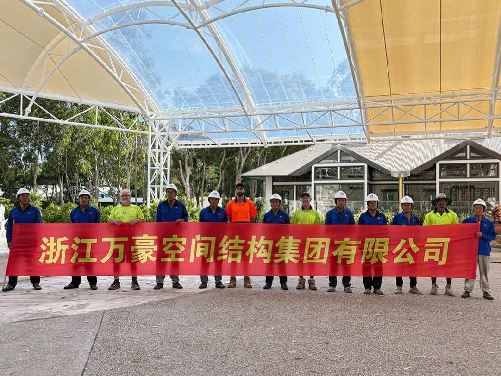 澳大利亞噴泉廣場雙膜天幕驚艷落地，ETFE+PTFE演繹建筑黑科技