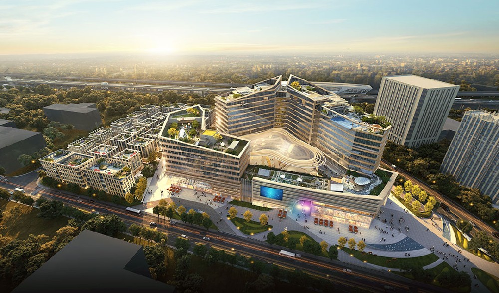 捷報(bào)頻傳！浙江萬(wàn)豪集團(tuán)中標(biāo)上海寶山商辦項(xiàng)目中庭天幕