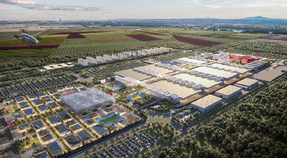 中塞攜手筑標(biāo)桿，塞爾維亞國家展覽館最新施工進(jìn)度全覽