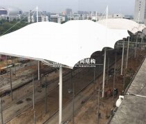 湖州電網(wǎng)訓練基地膜結(jié)構(gòu)項目完工