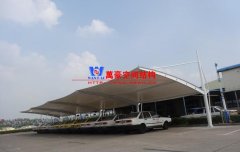 鋼膜結(jié)構(gòu)車棚是什么？有哪些特點？
