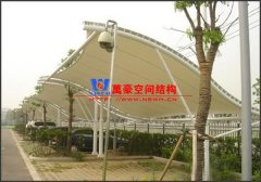 膜結構車棚有褶皺怎么辦？學會這招讓你輕松解決