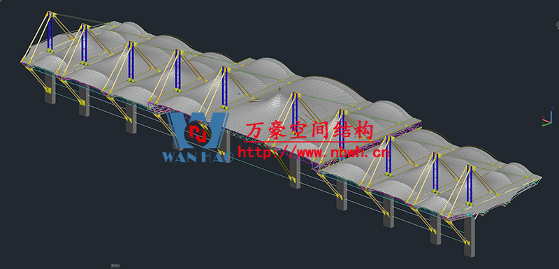 膜結(jié)構(gòu)看臺(tái)